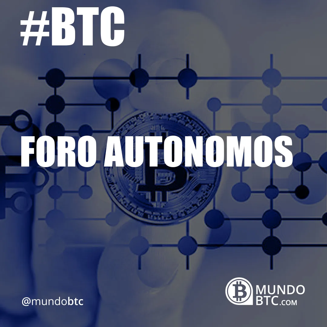 Foro Autonomos