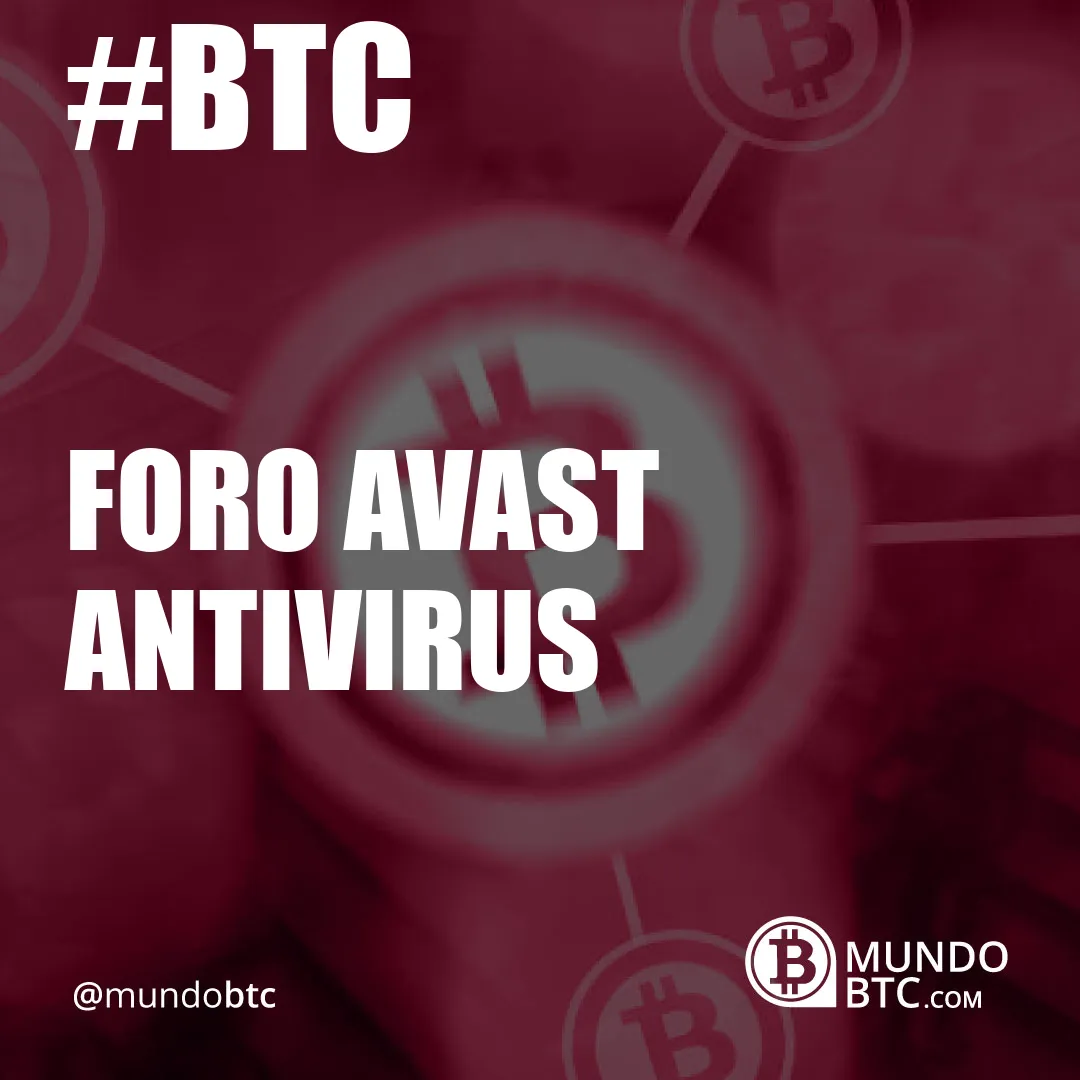 foro avast antivirus