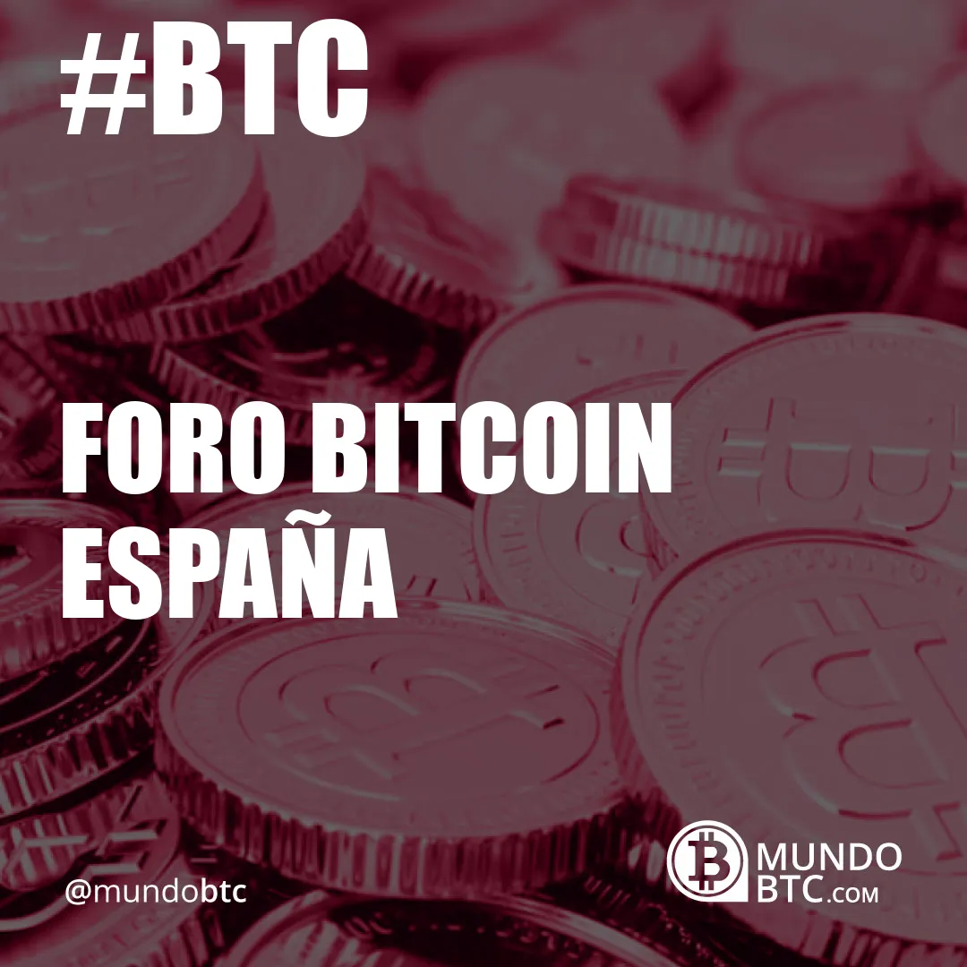 Foro Bitcoin España