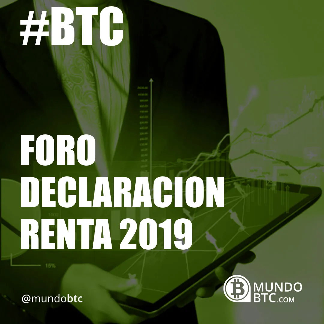 Foro Declaracion Renta 2019