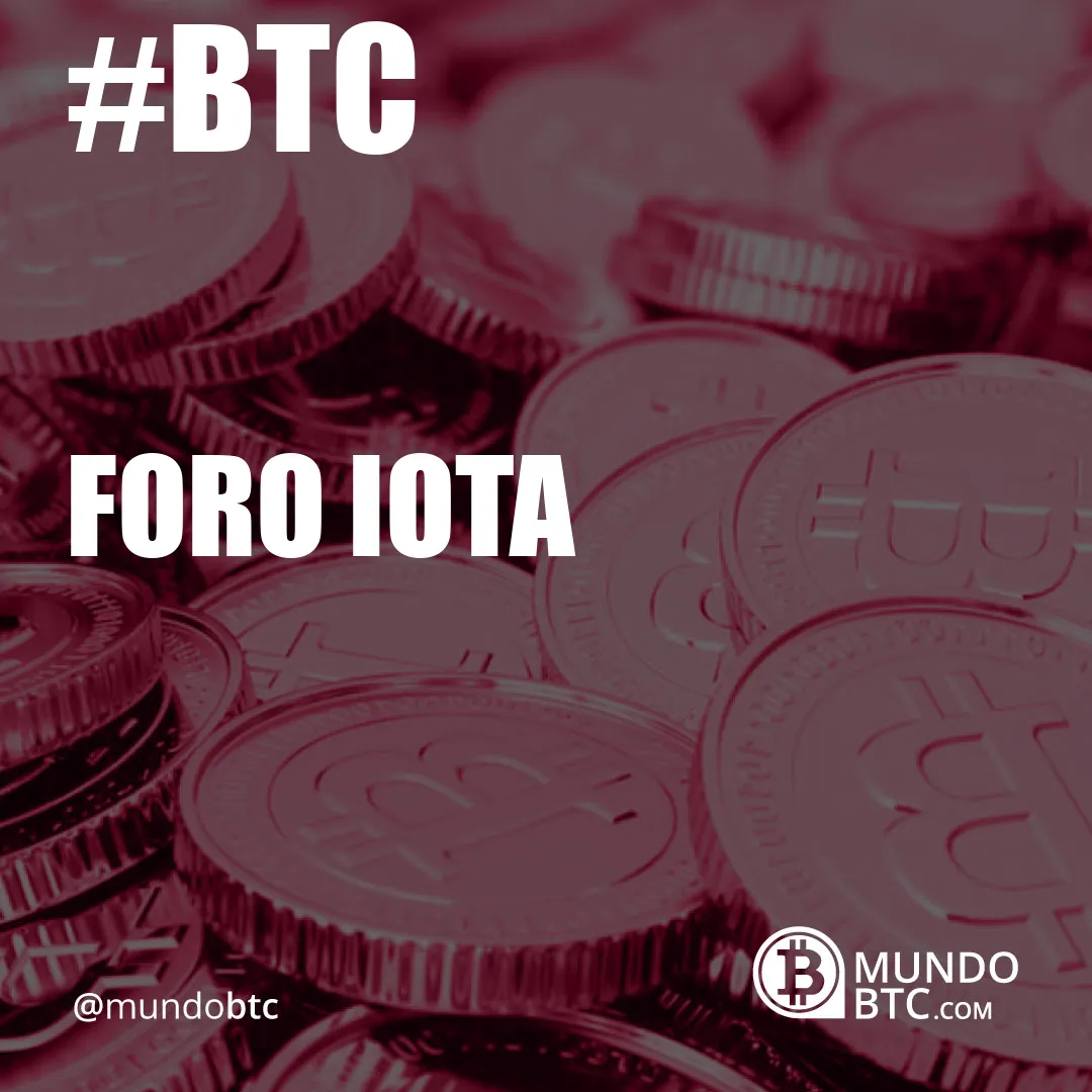 foro iota