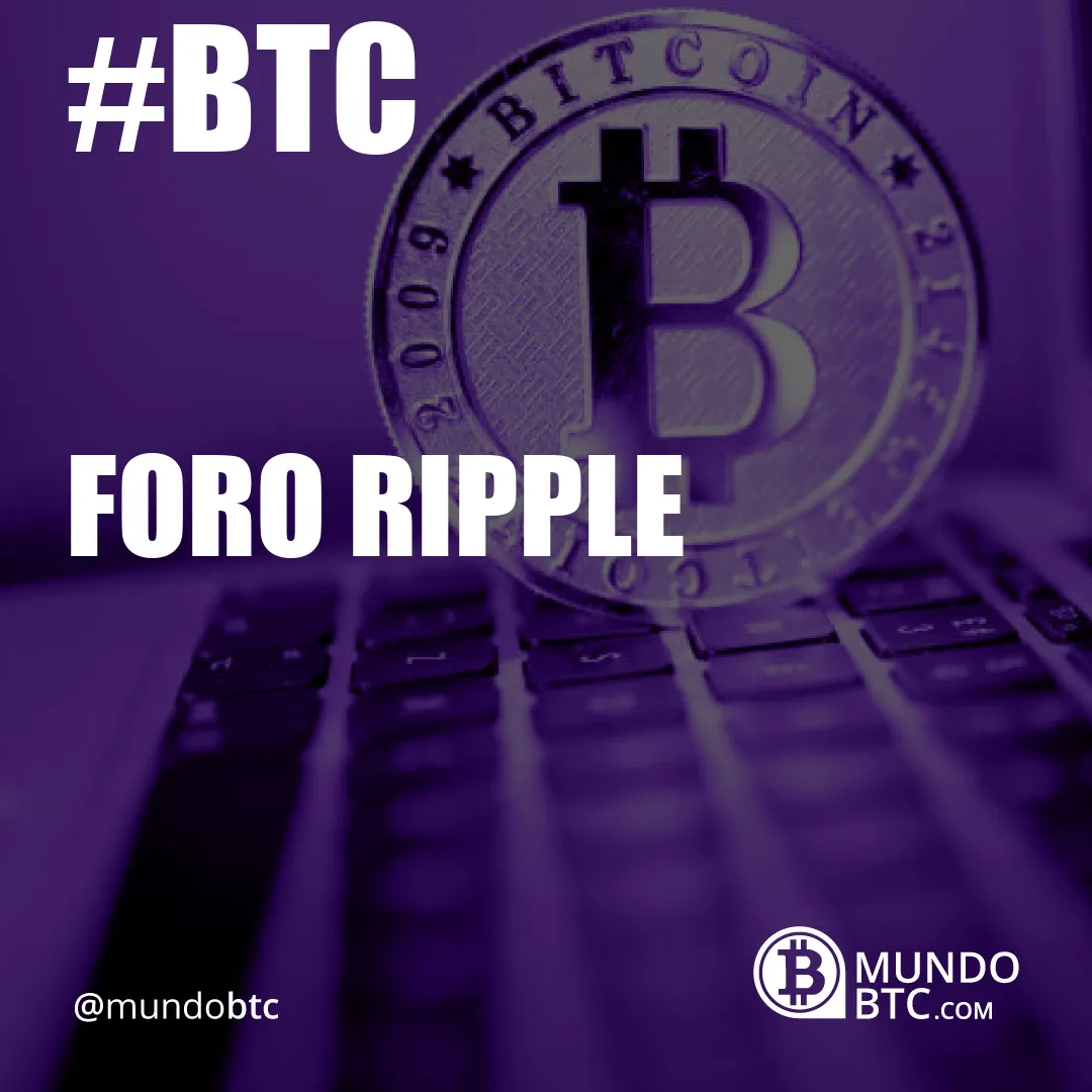 foro ripple