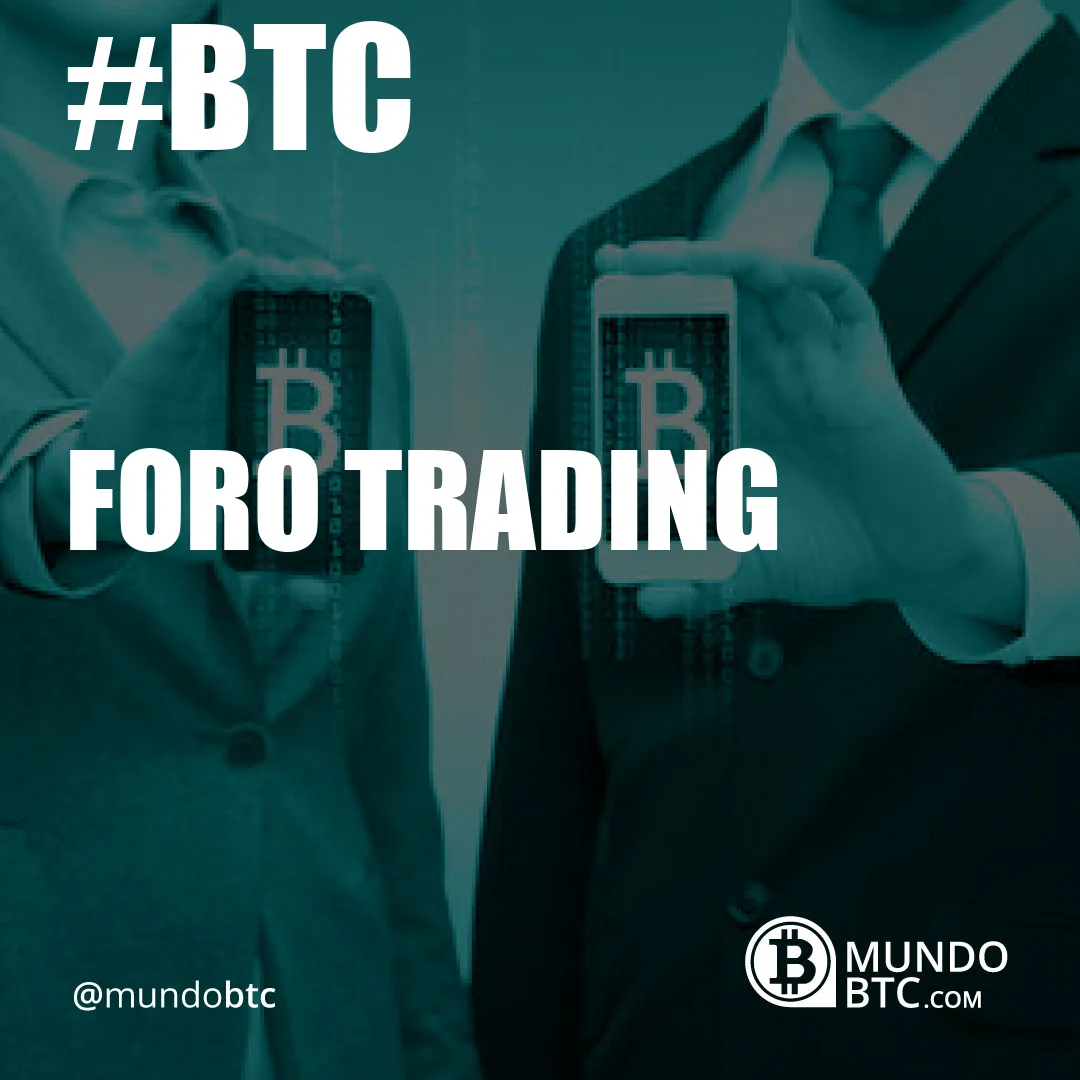 Foro Trading