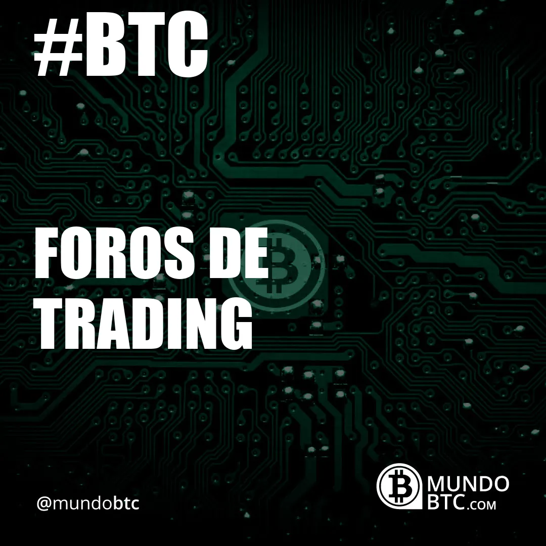 Foros de Trading