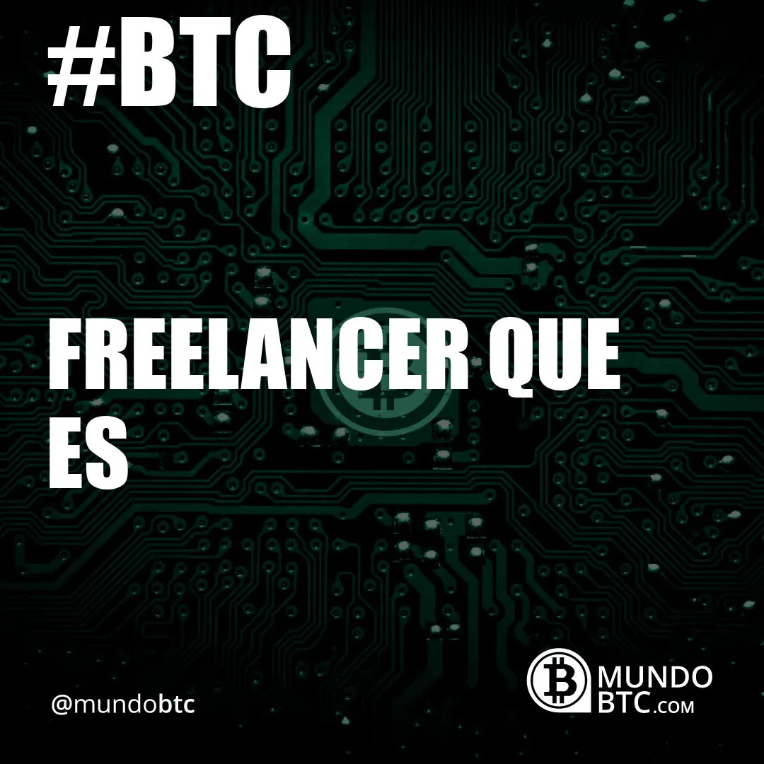 Freelancer que es