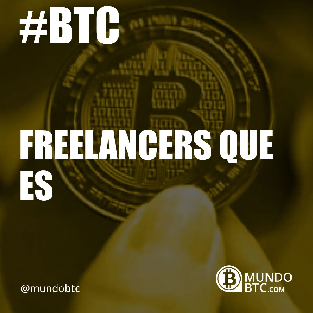 freelancers que es