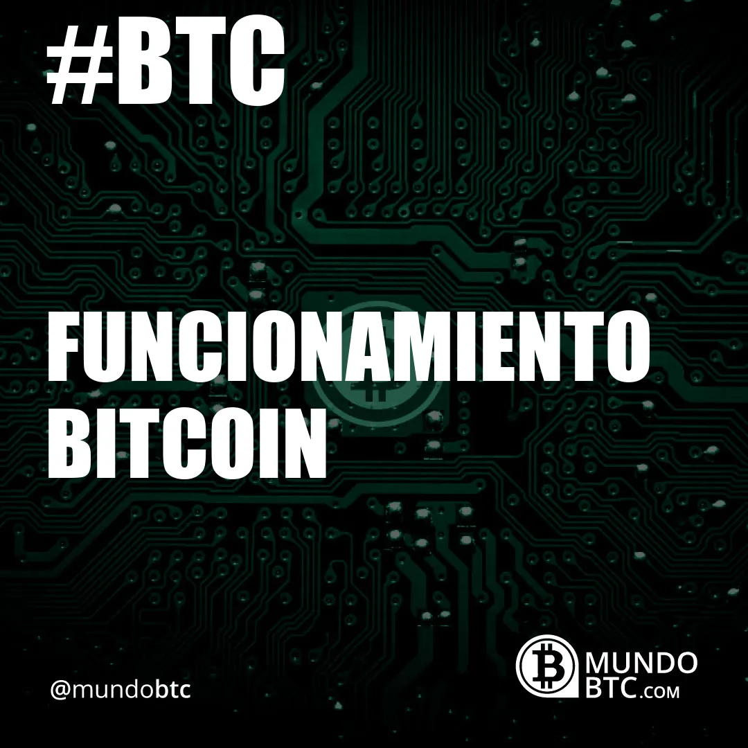 Funcionamiento Bitcoin