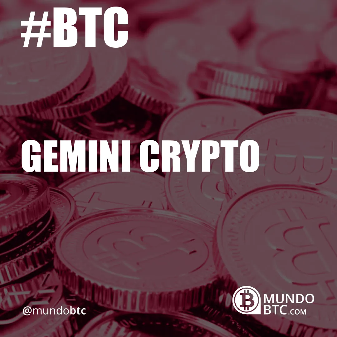 gemini crypto