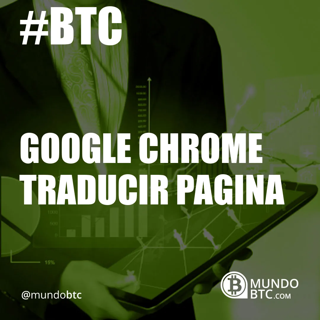 google chrome traducir pagina