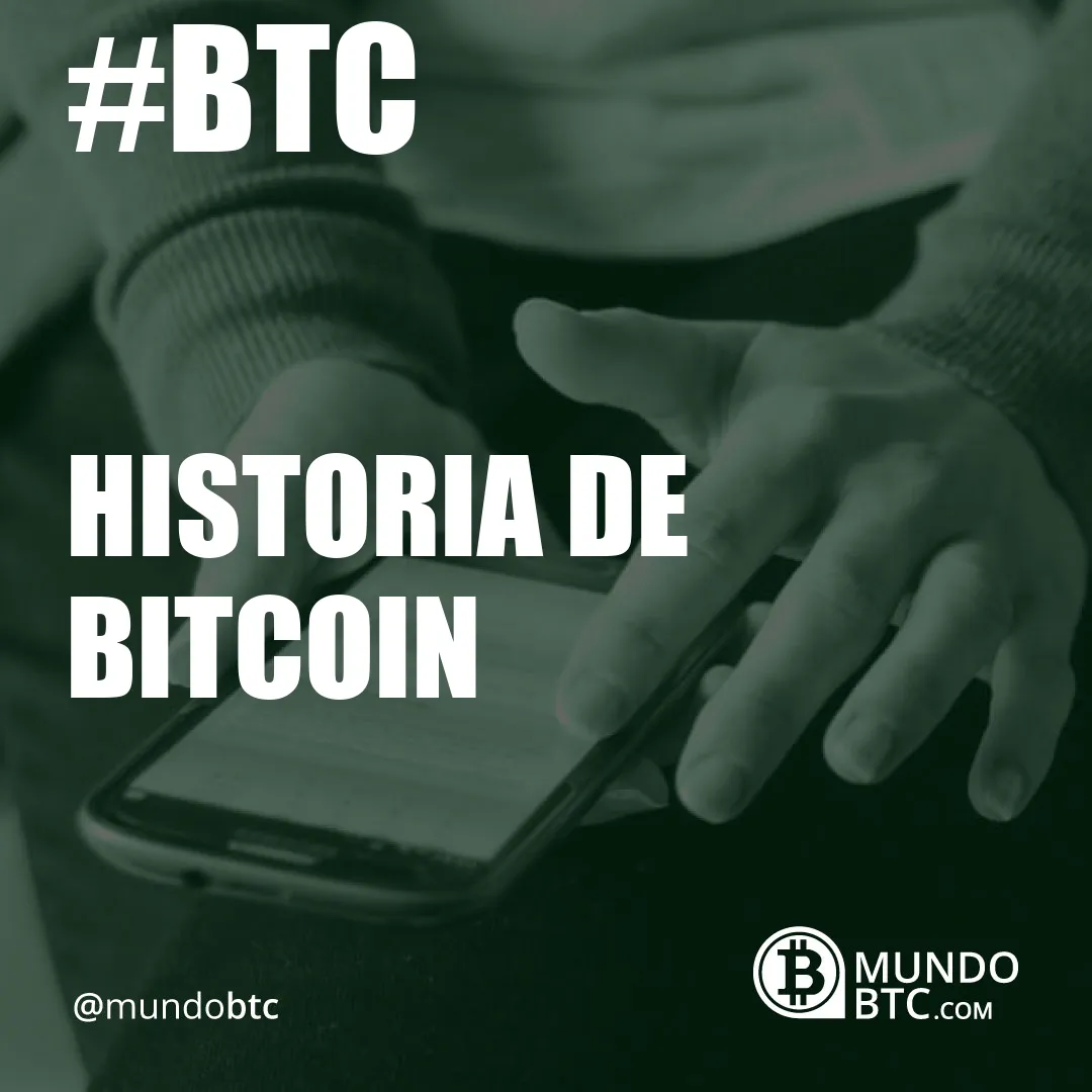 Historia de Bitcoin