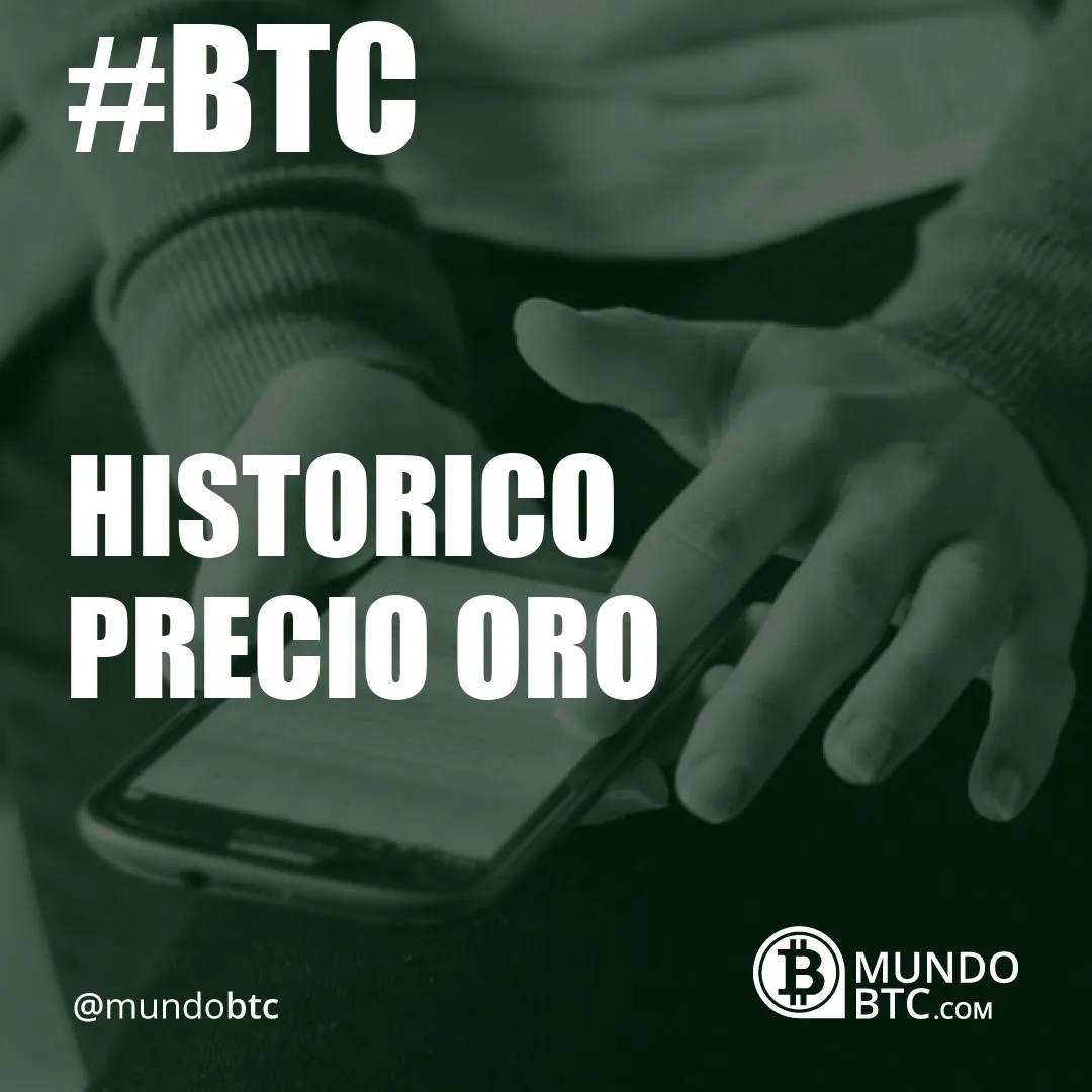 Historico Precio Oro