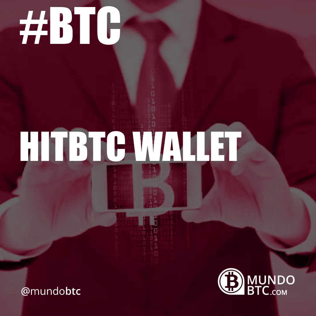 hitbtc wallet