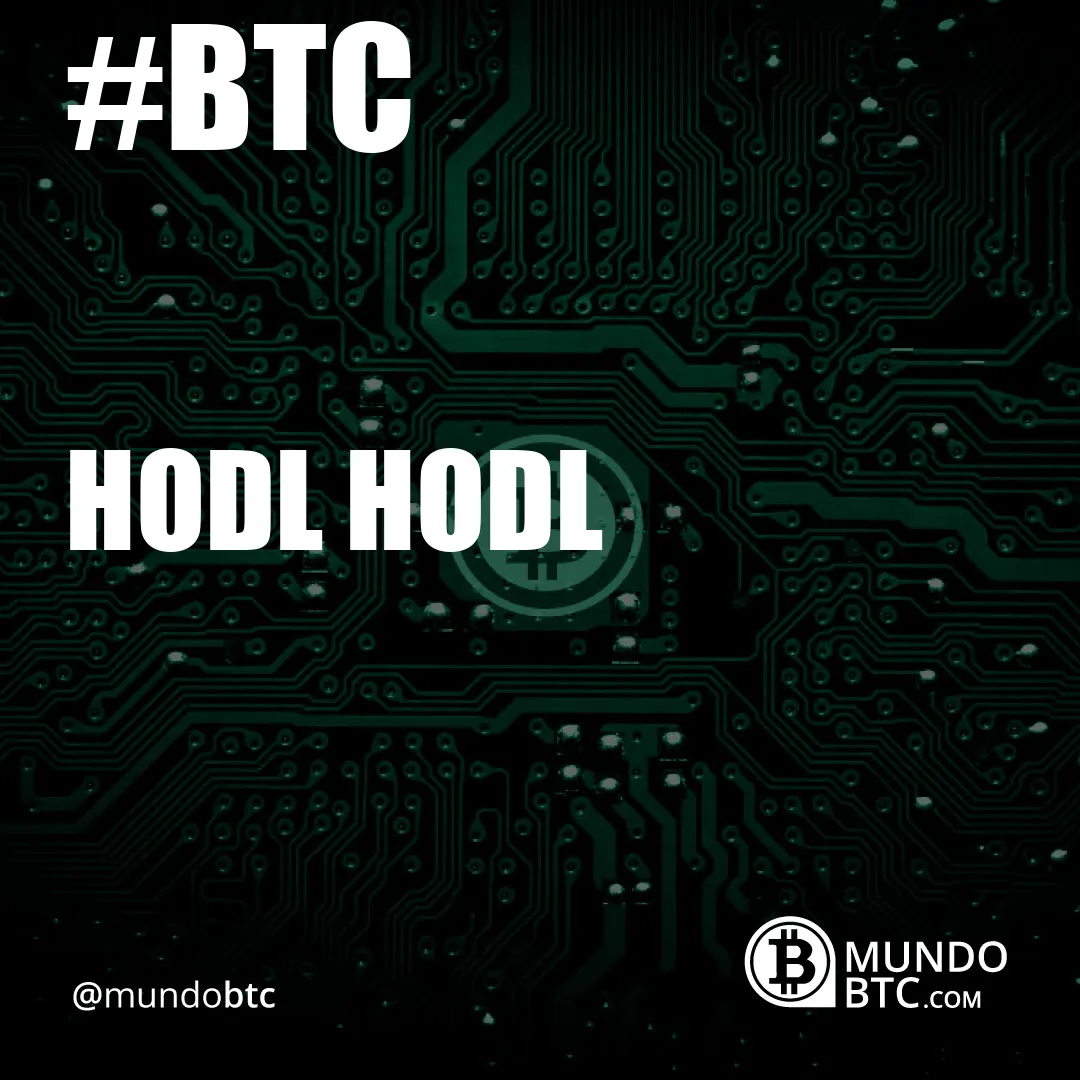 Hodl Hodl