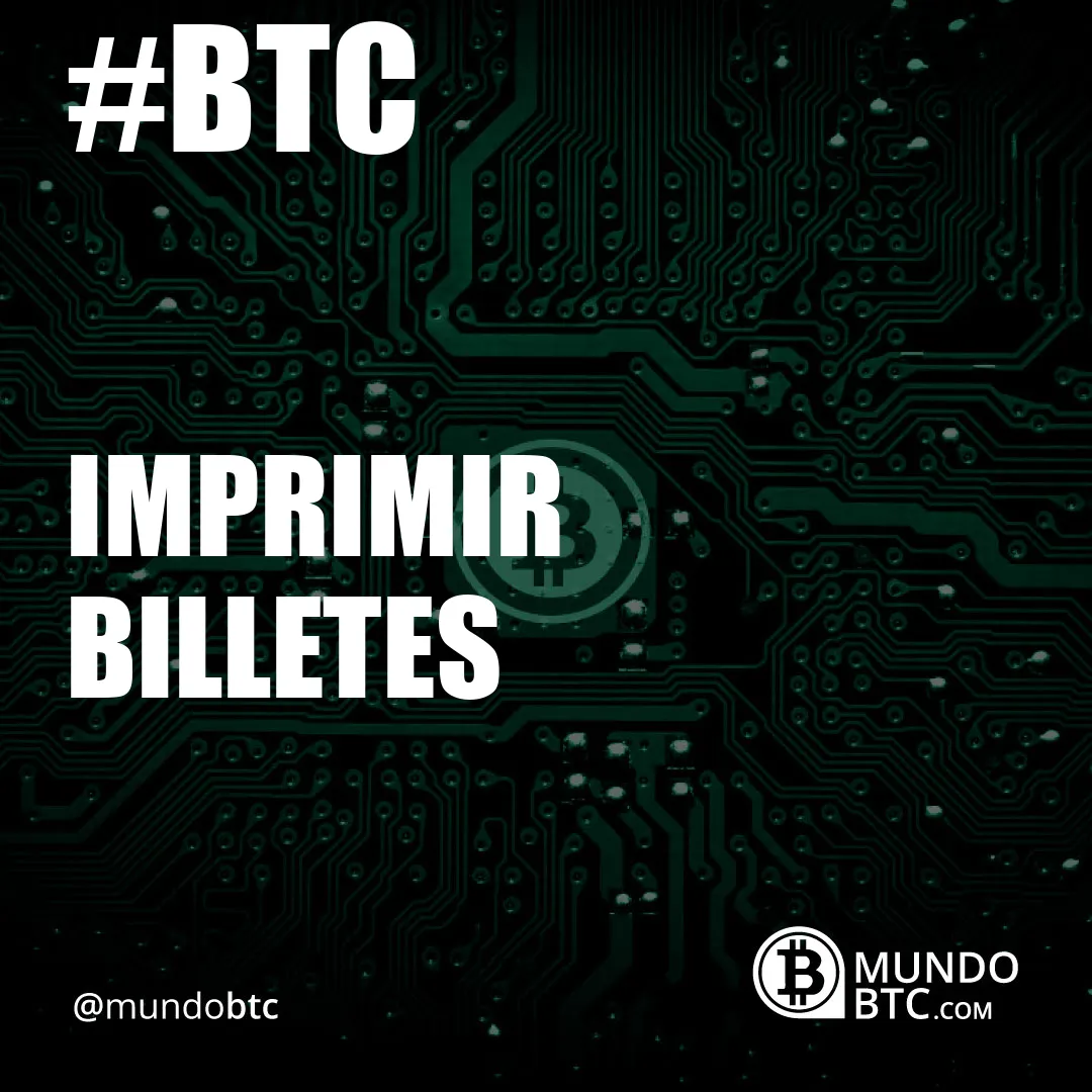 Imprimir Billetes