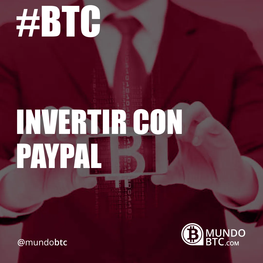 invertir con paypal