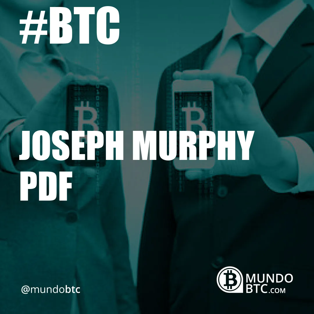 Joseph Murphy Pdf