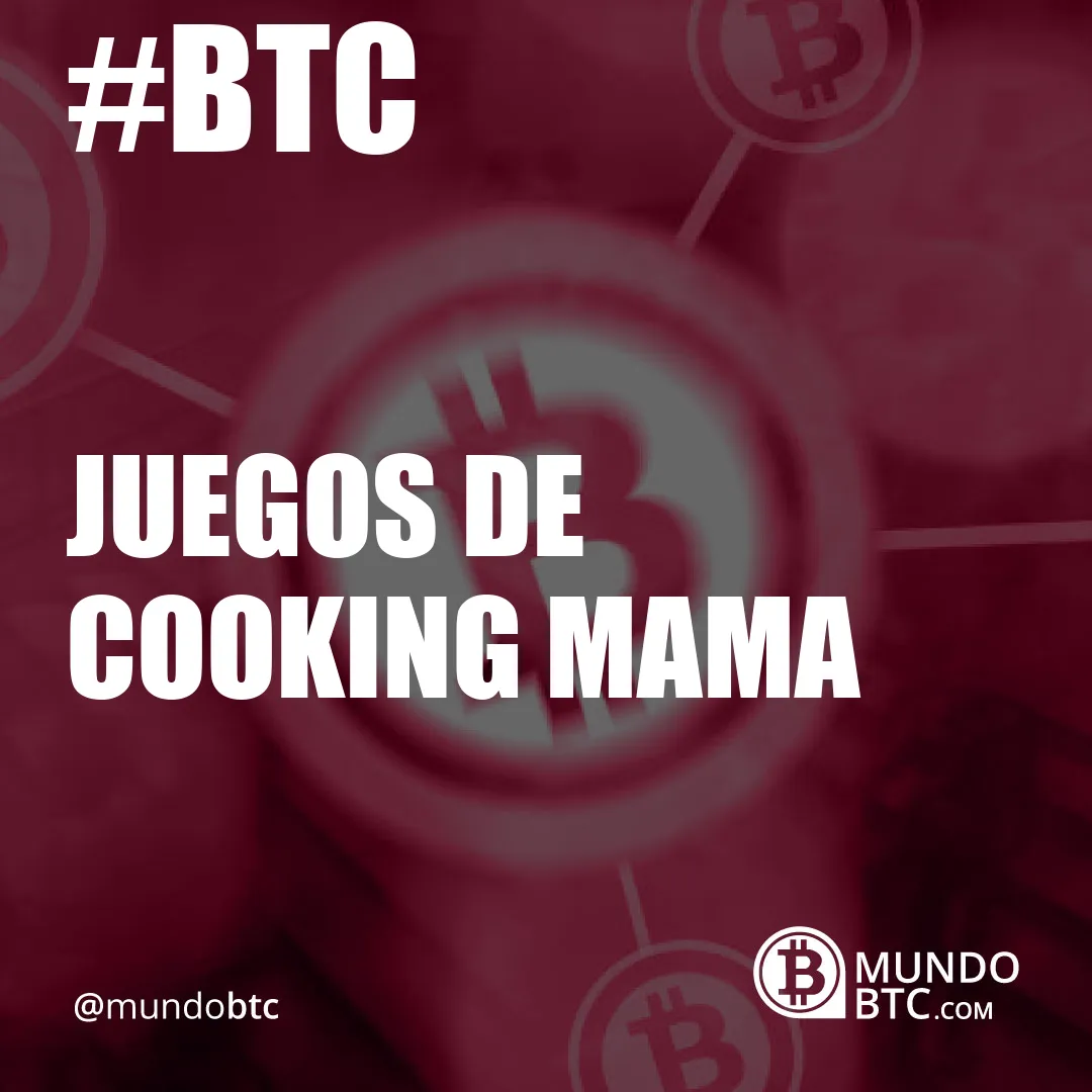 juegos de cooking mama