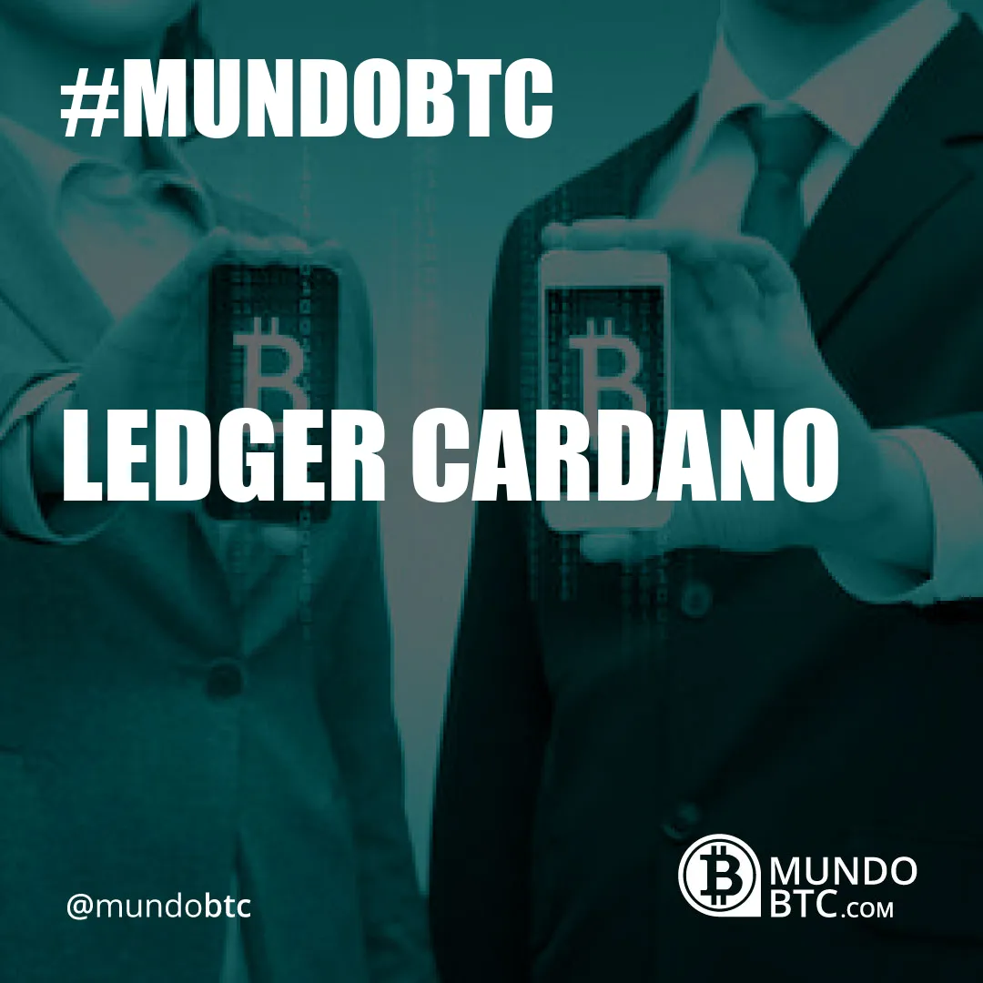 Ledger Cardano