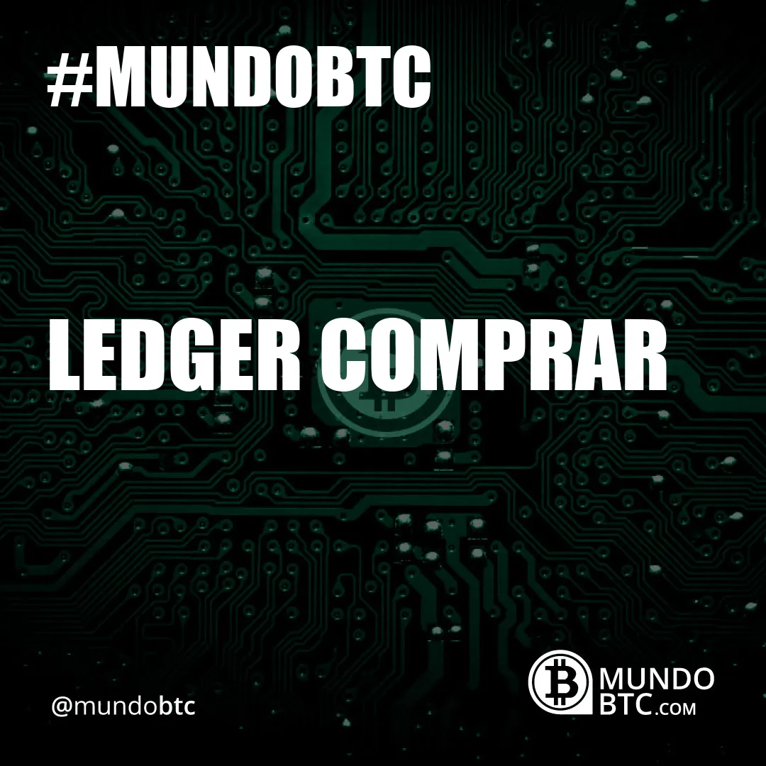 Ledger Comprar