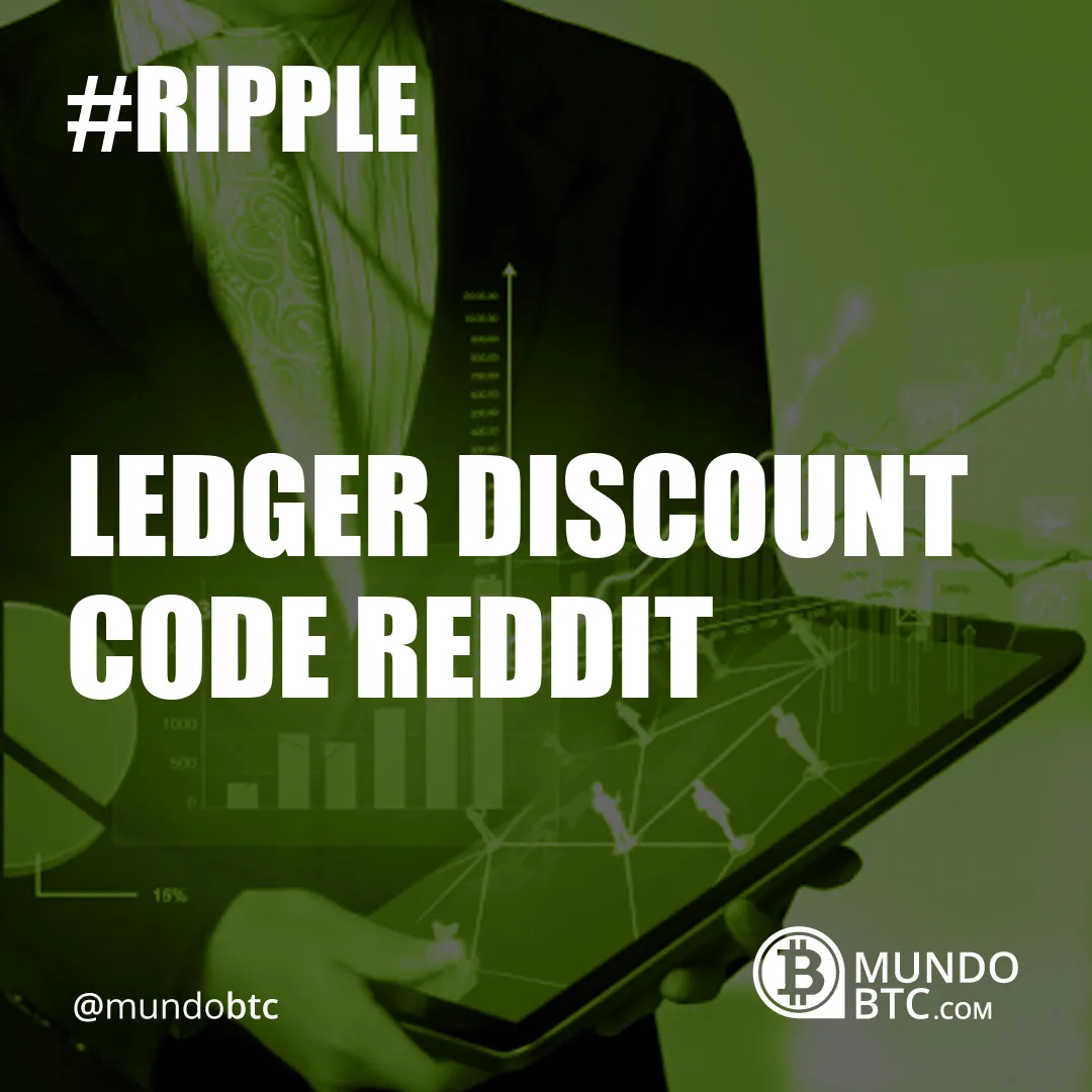 Ledger Discount Code Reddit