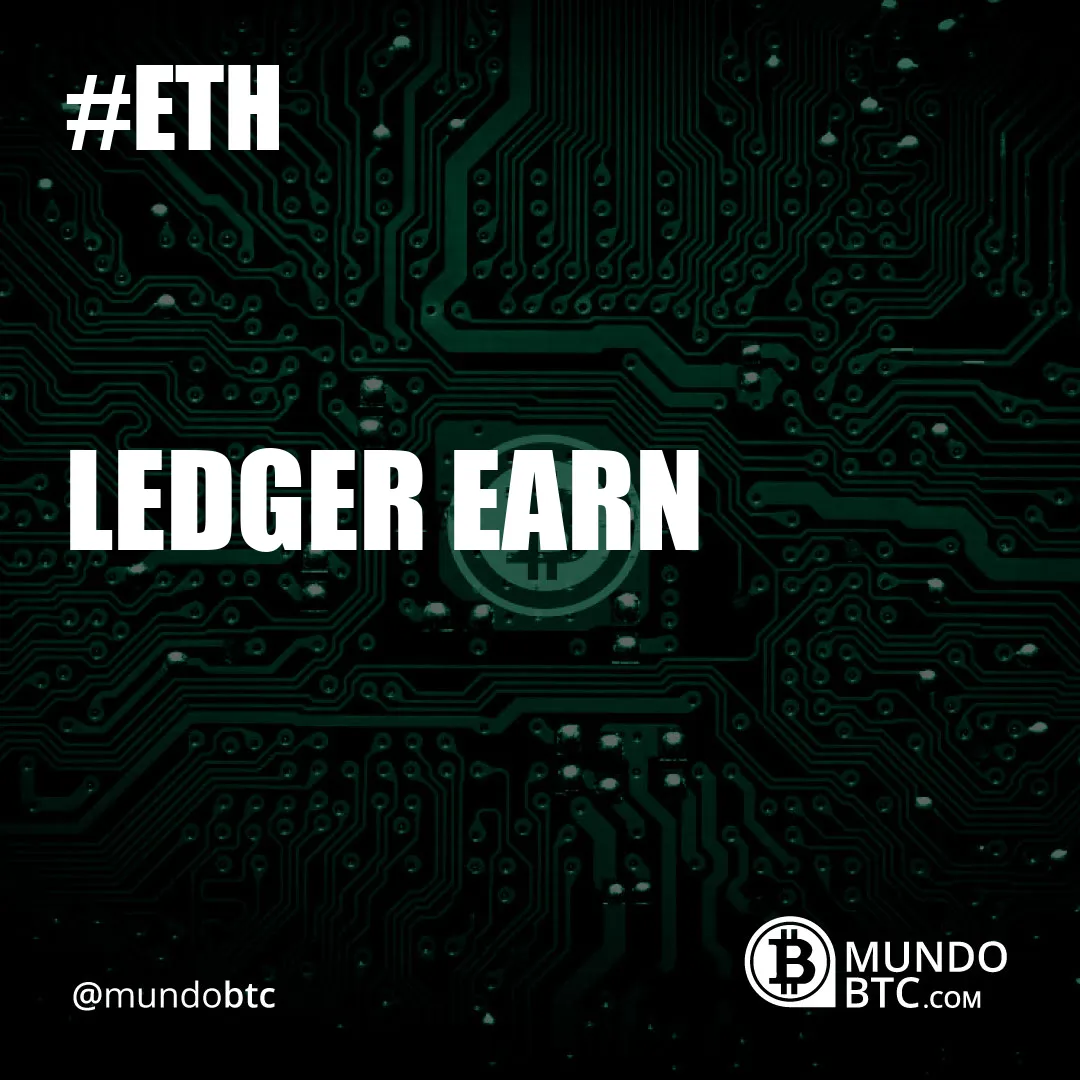 Ledger Earn