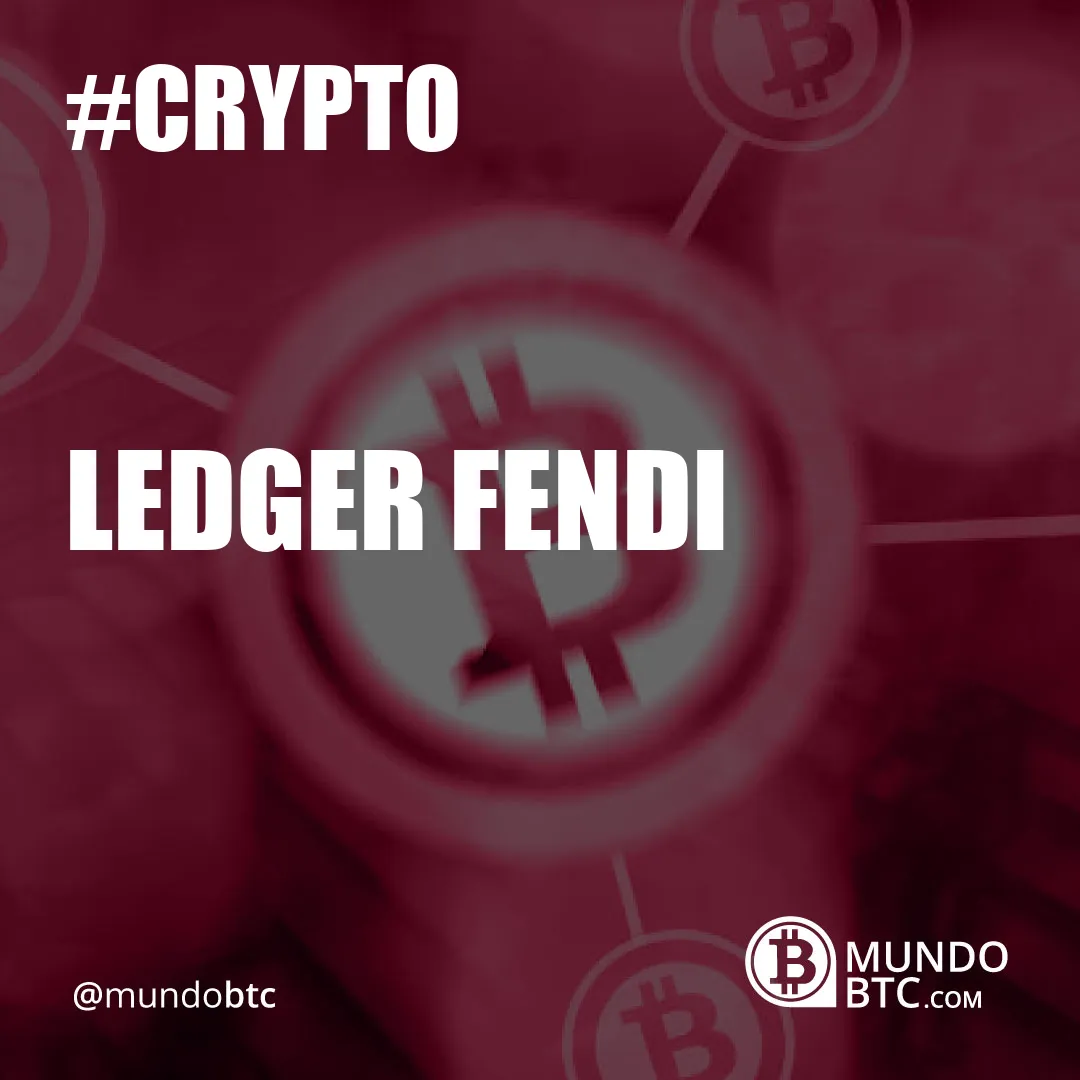 Ledger Fendi