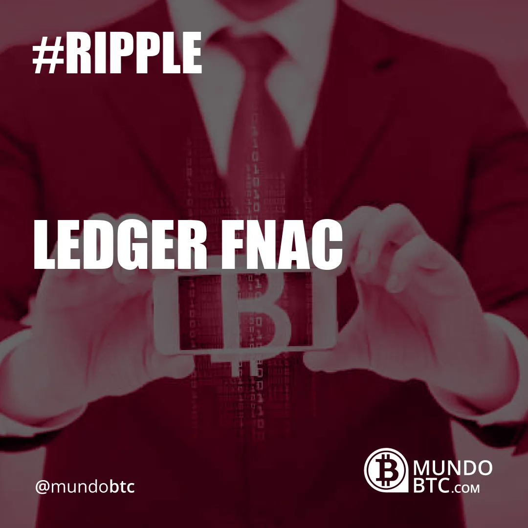 Ledger Fnac