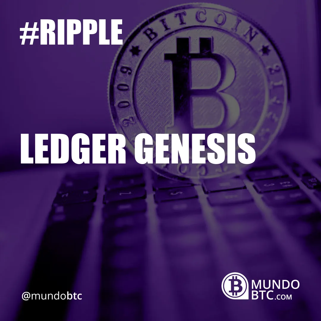 Ledger Genesis