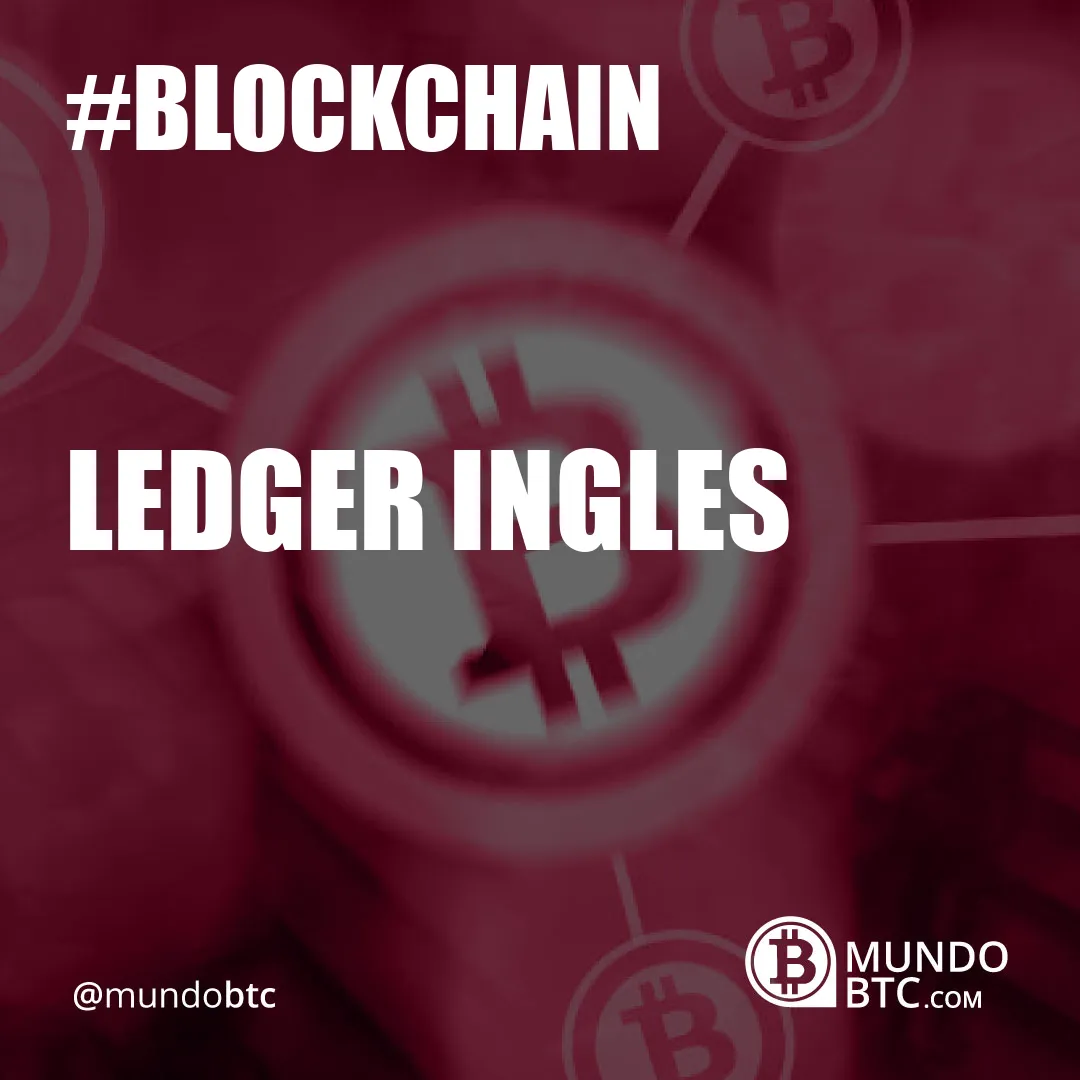 Ledger Ingles