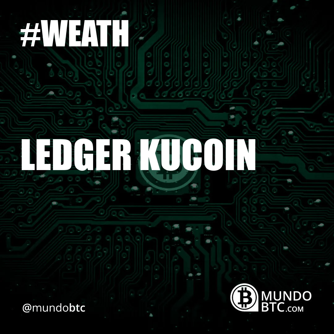 Ledger Kucoin