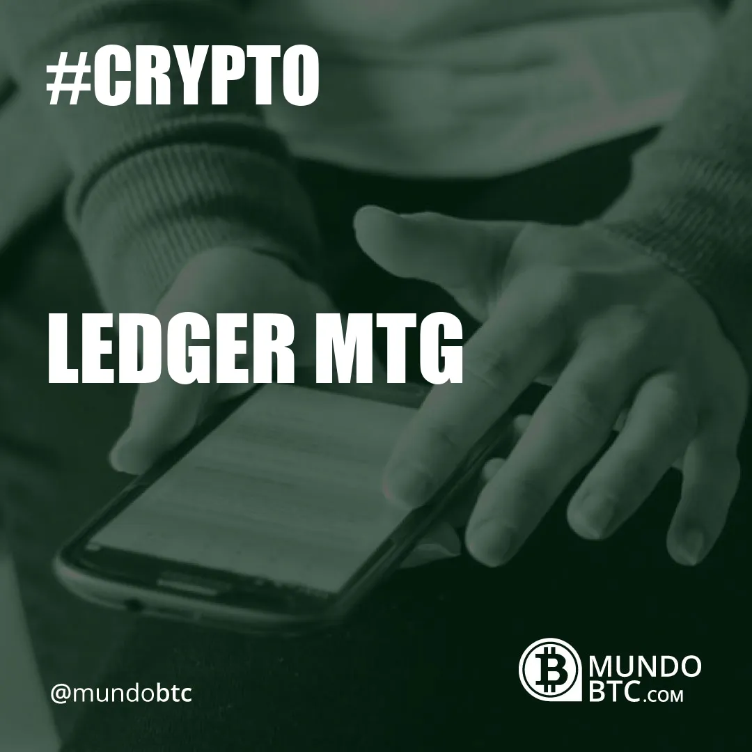 Ledger Mtg