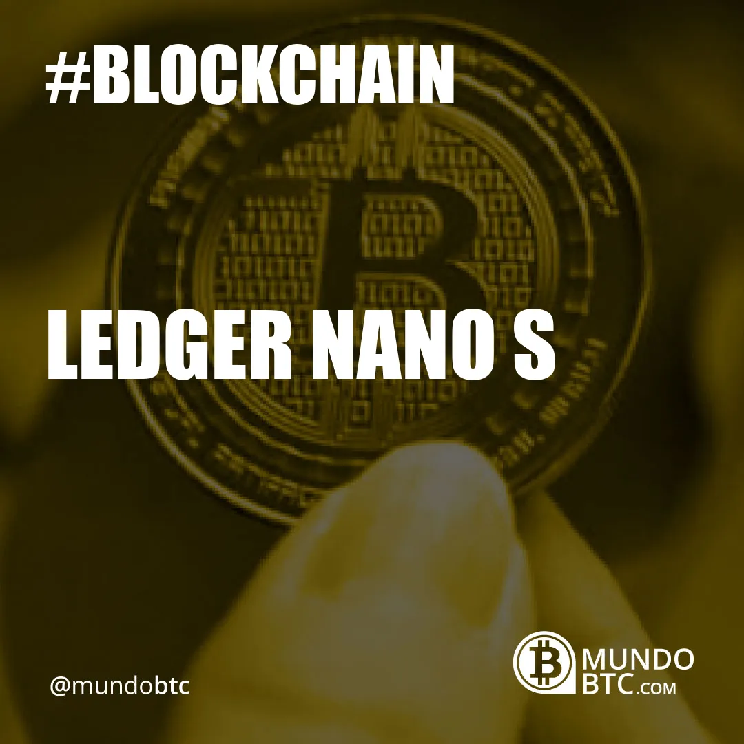 Ledger Nano S