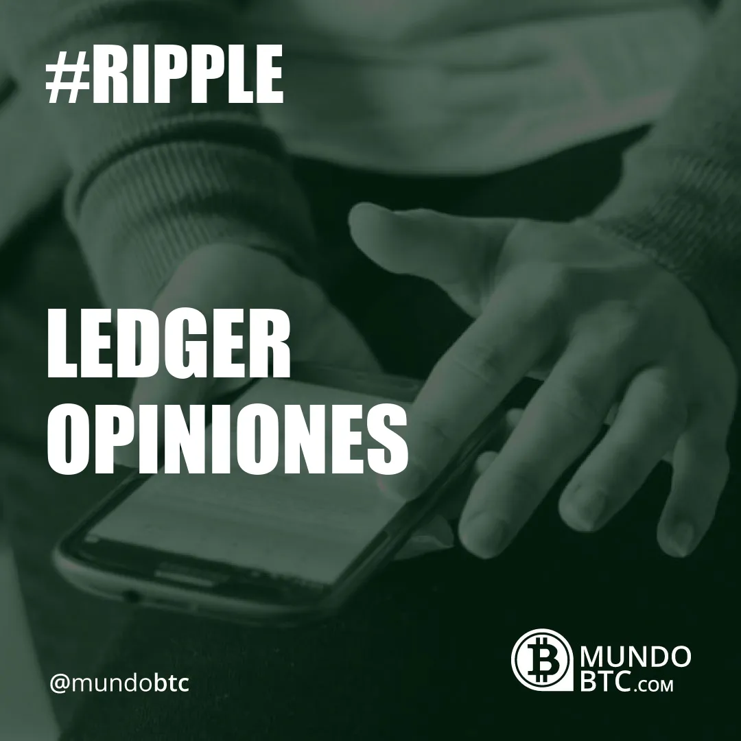 Ledger Opiniones