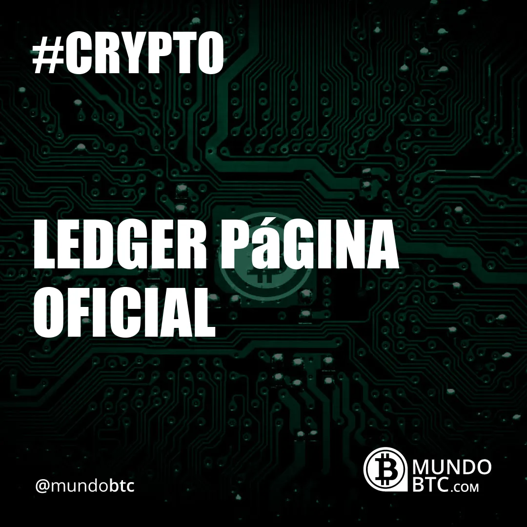 Ledger Página Oficial