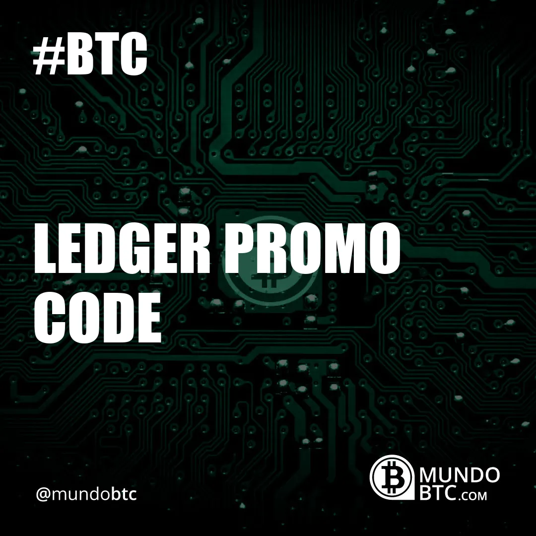 Ledger Promo Code