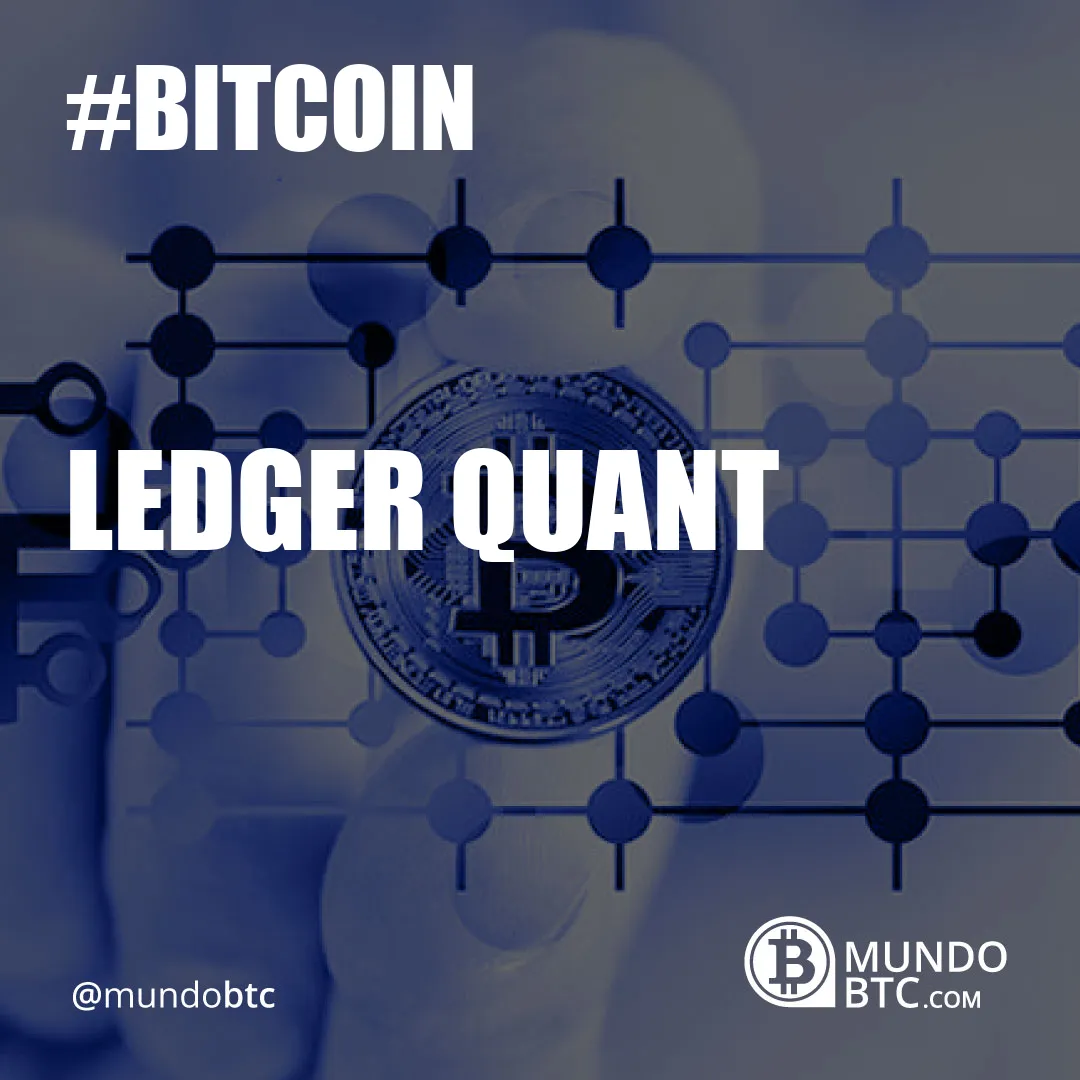 Ledger Quant