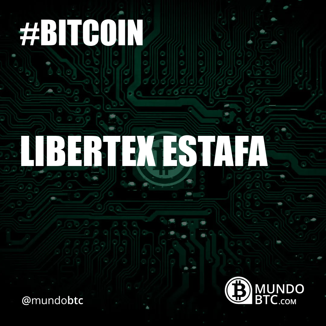 Libertex Estafa