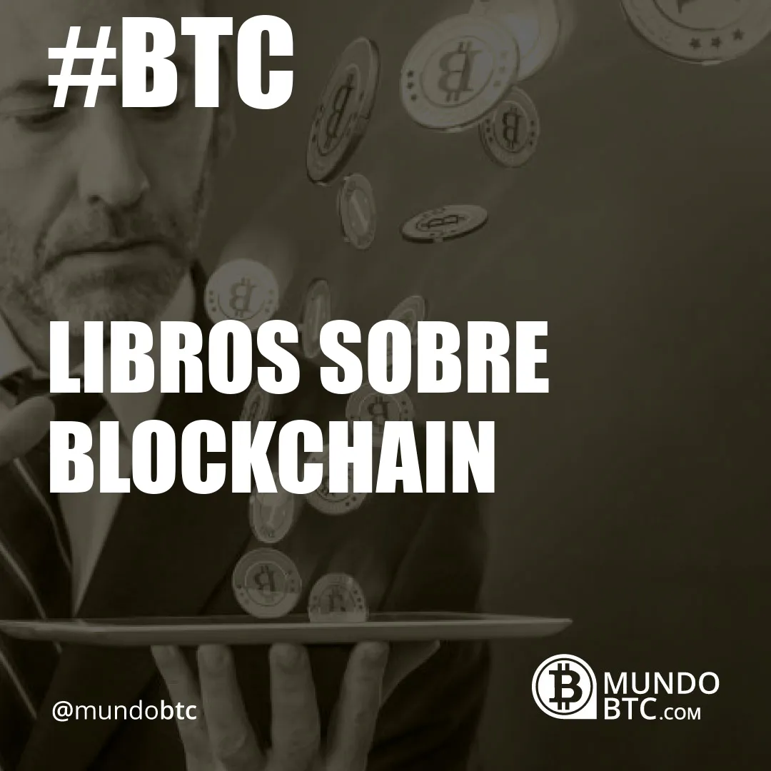 libros sobre blockchain