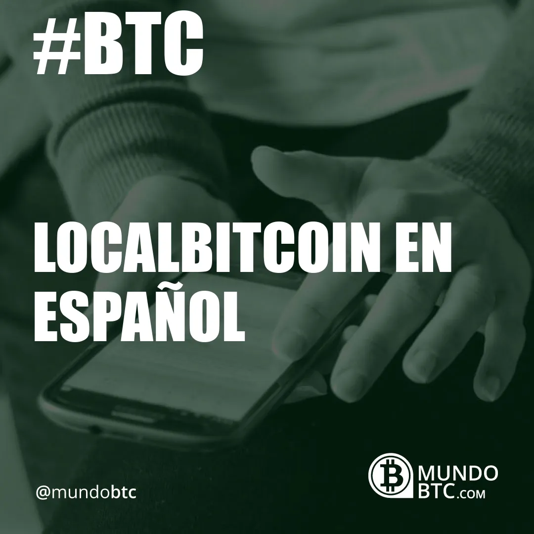 Localbitcoin en Español