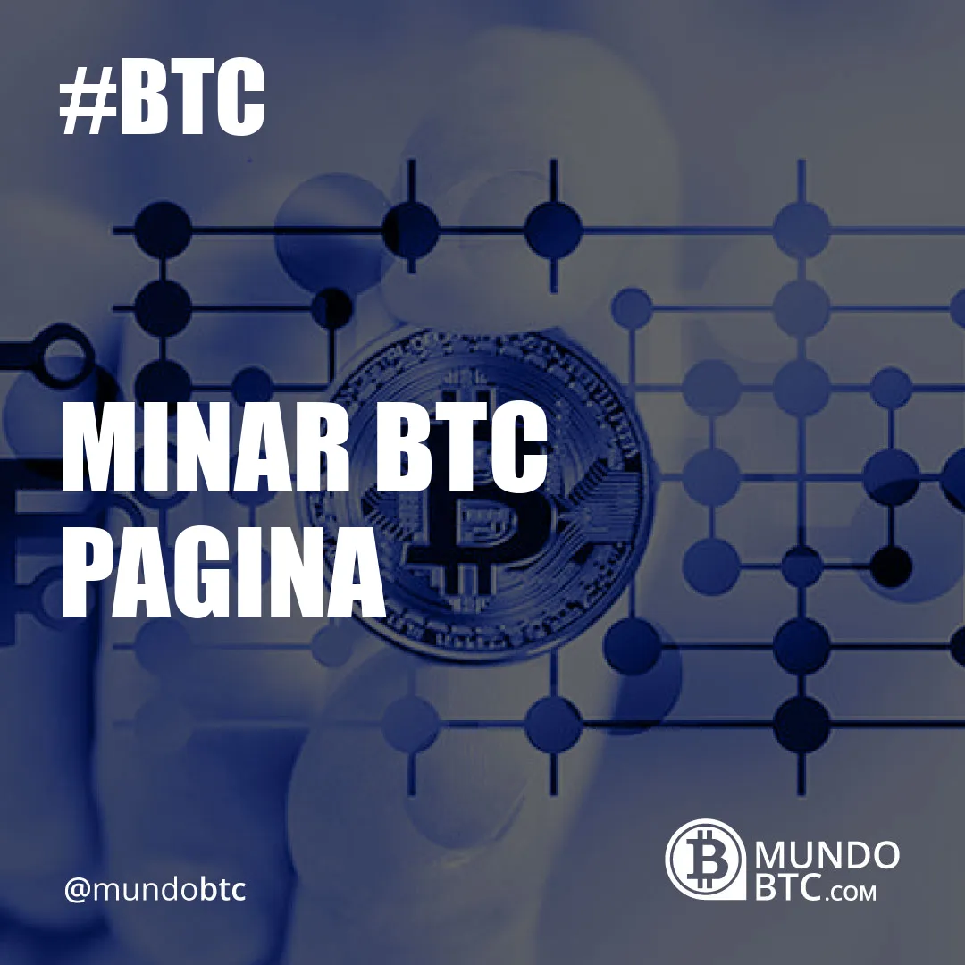 Minar Btc Pagina