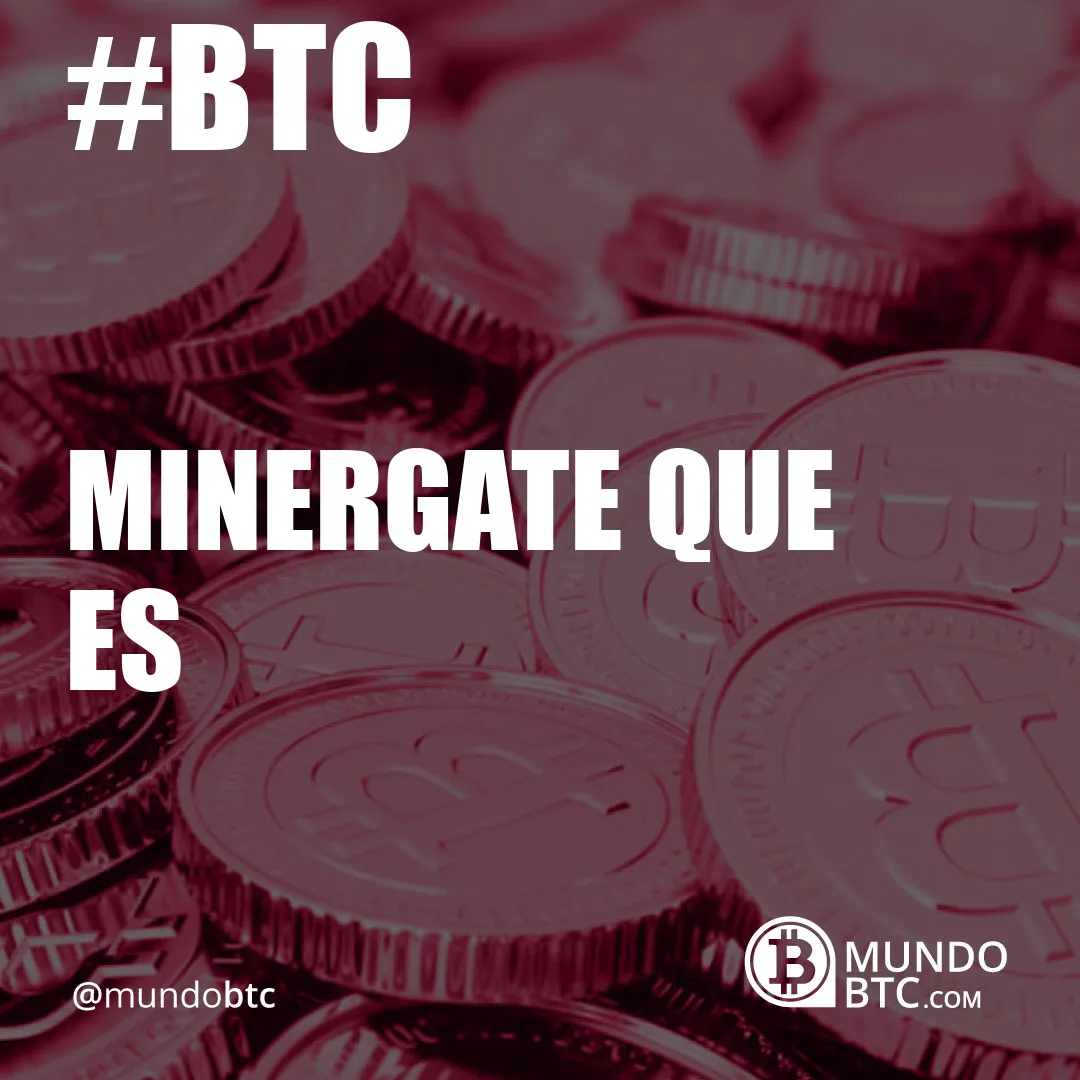 Minergate que es