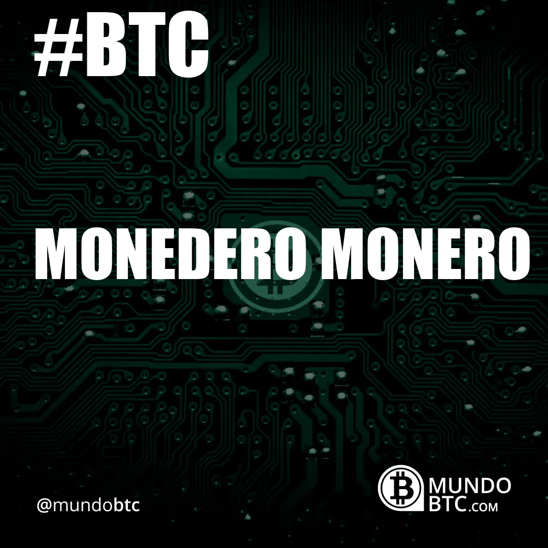 monedero monero