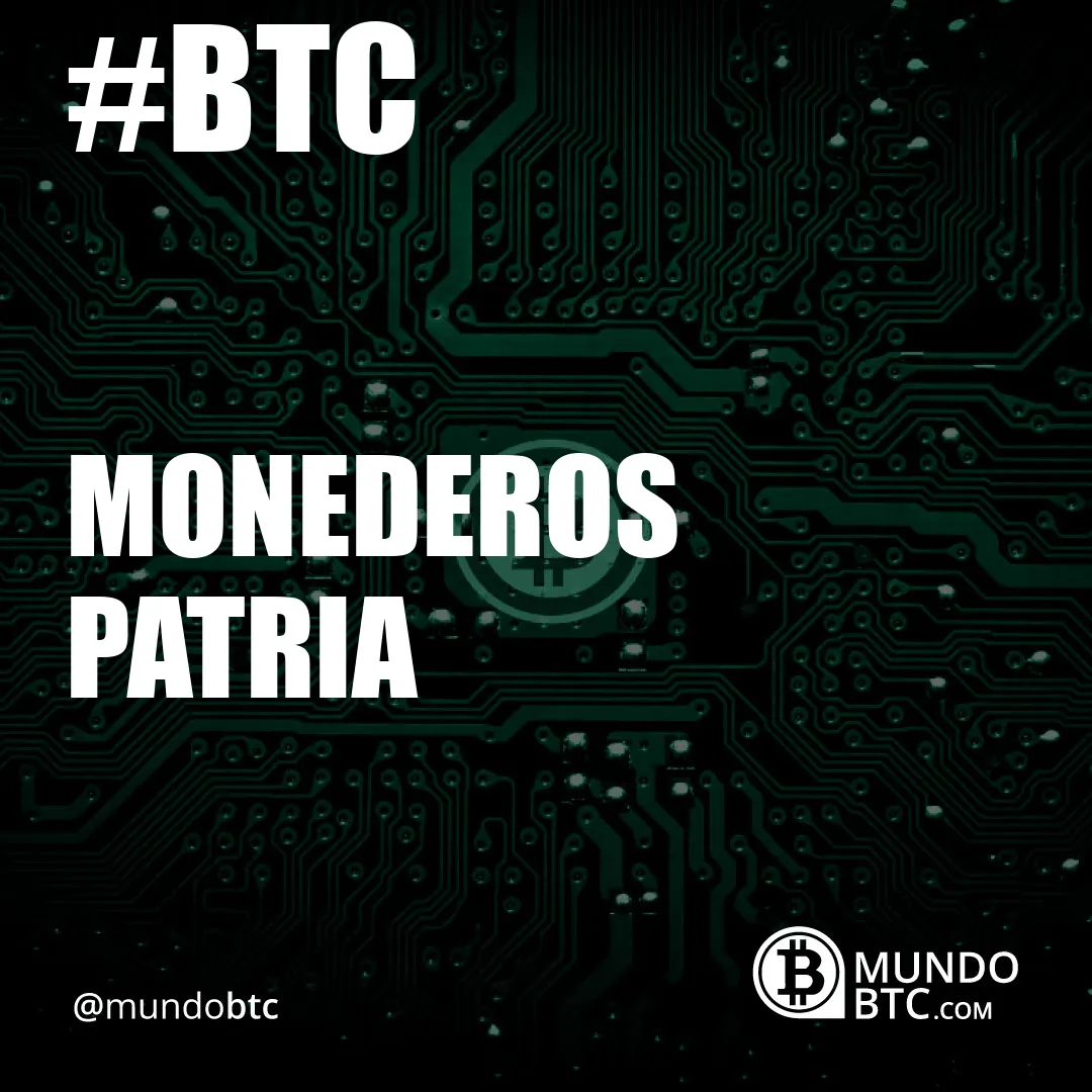 Monederos Patria