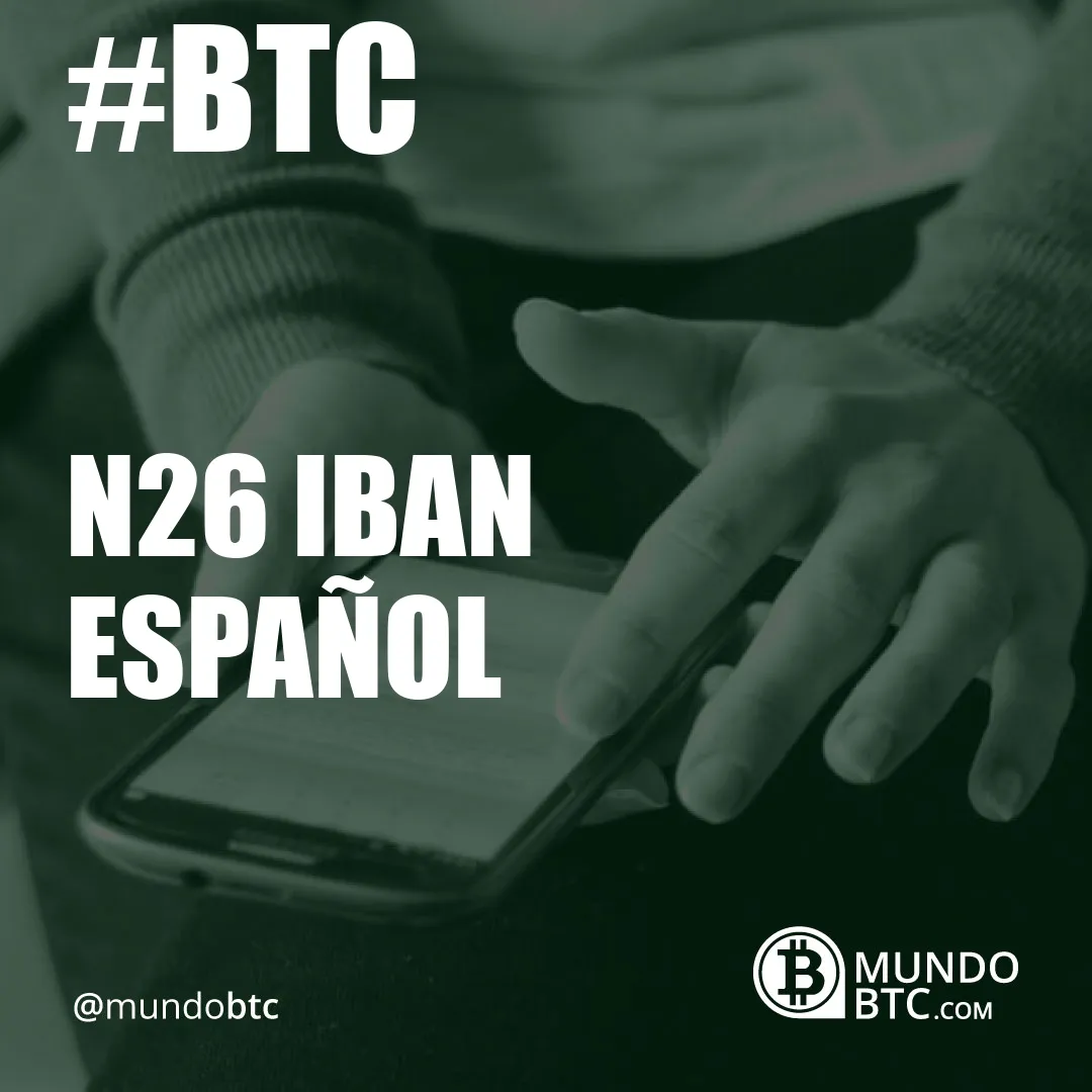 N26 Iban Español