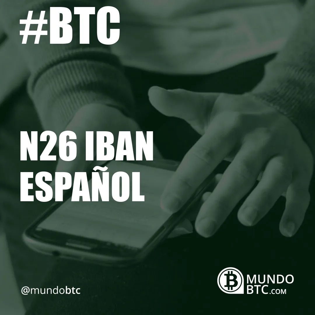 n26 iban español