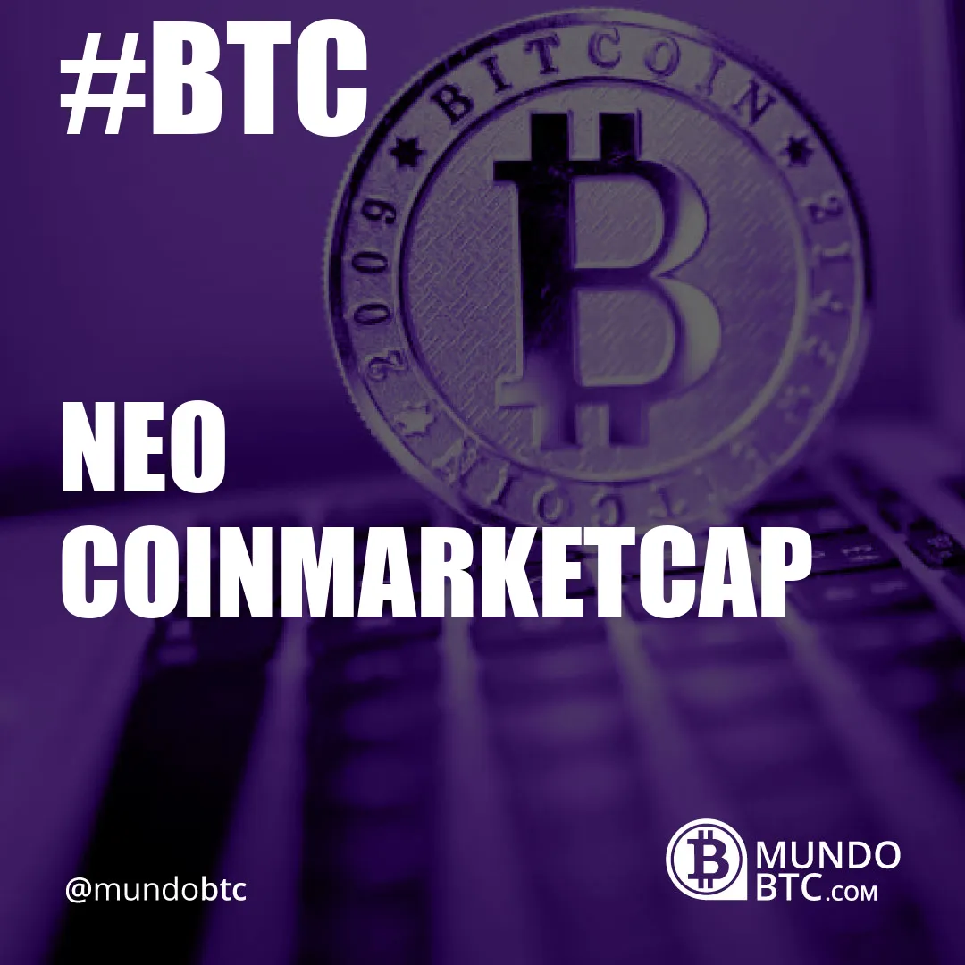 neo coinmarketcap