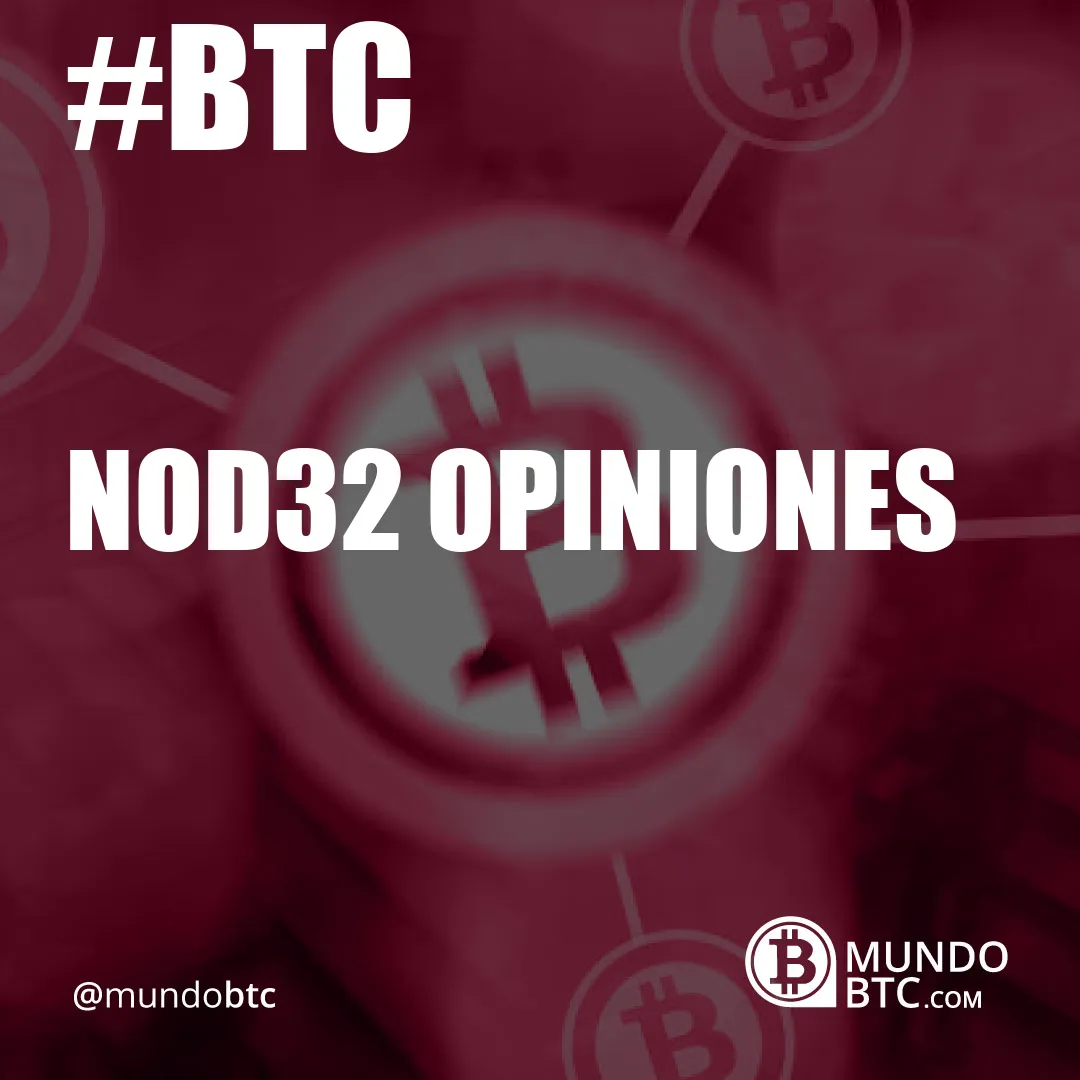 Nod32 Opiniones