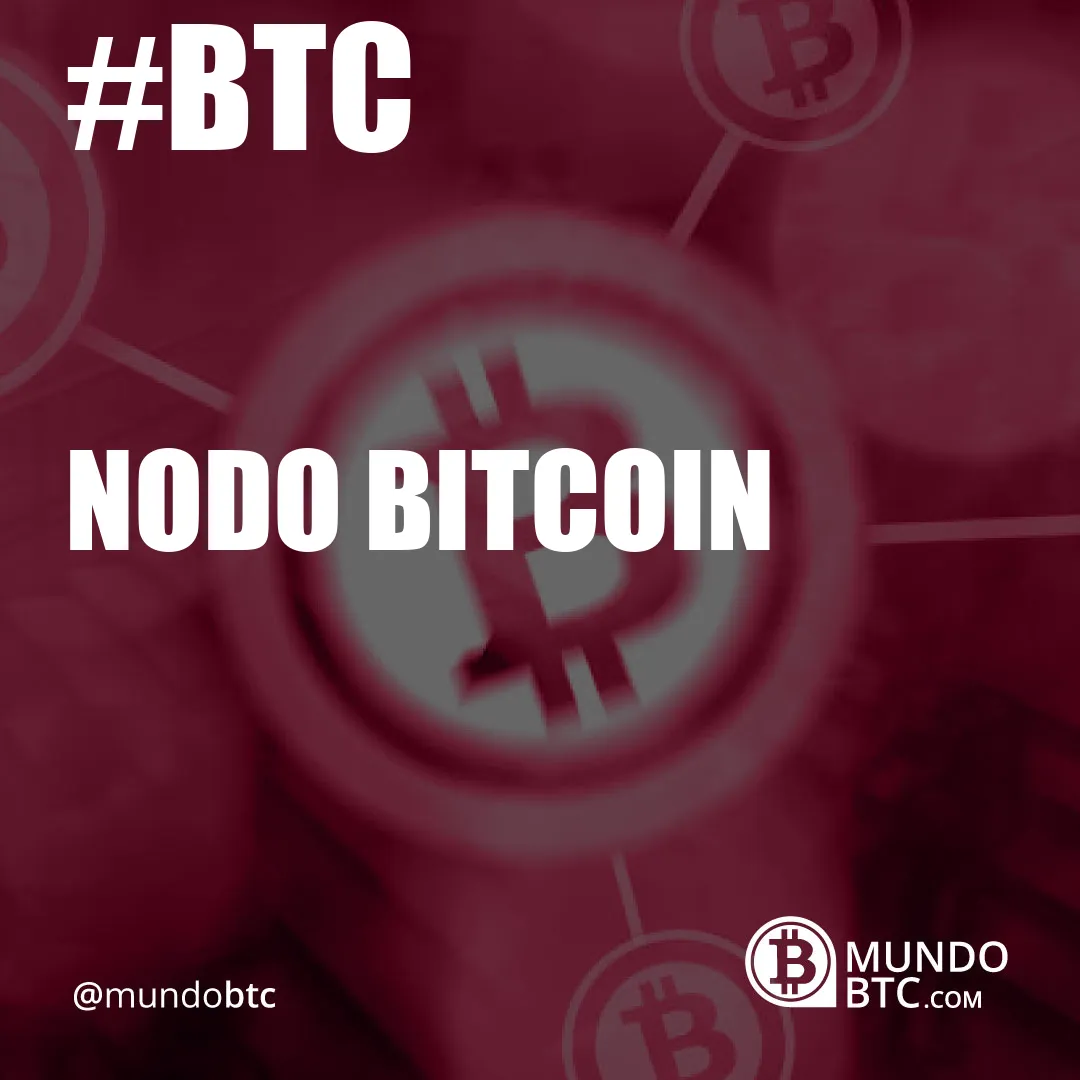 Nodo Bitcoin