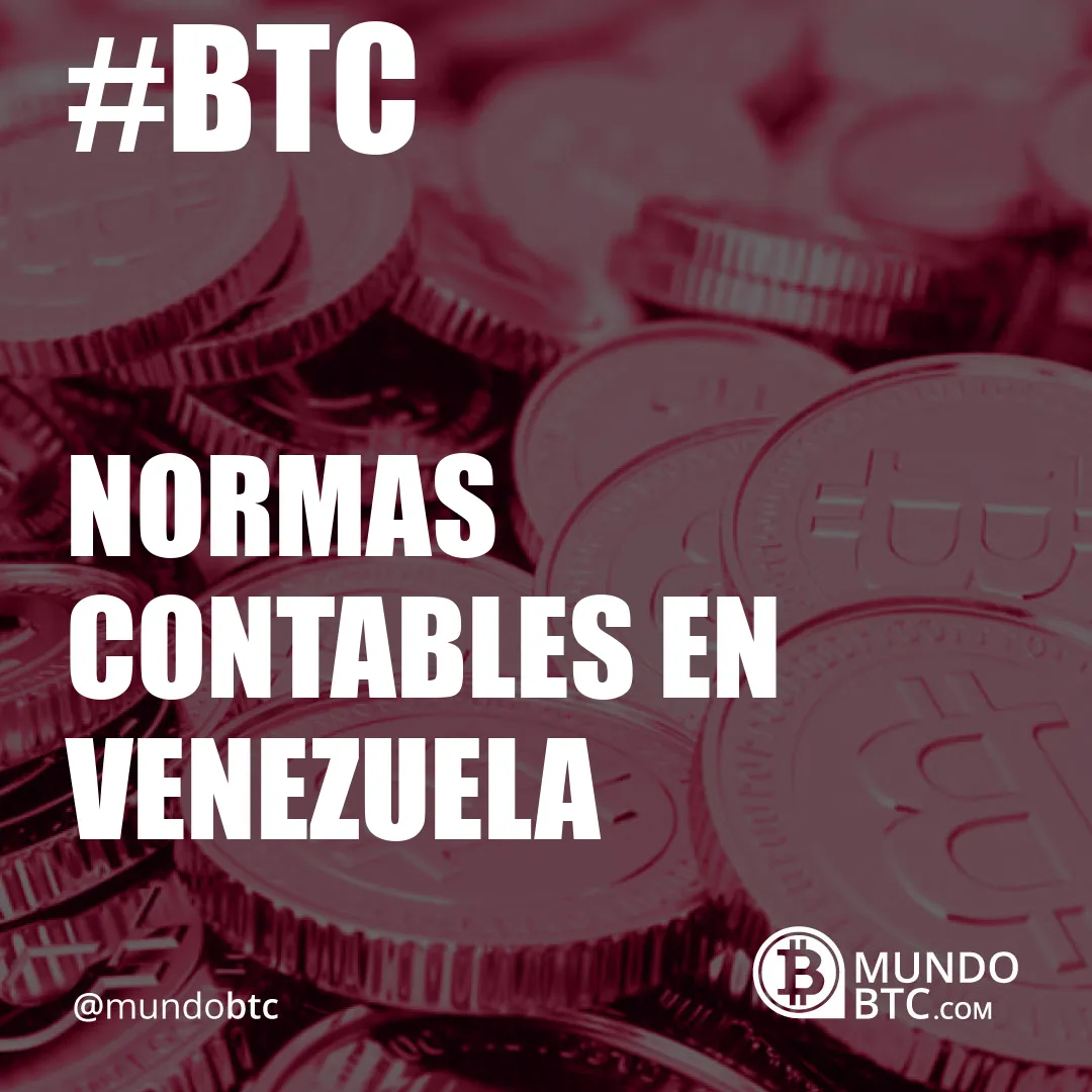 normas contables en venezuela