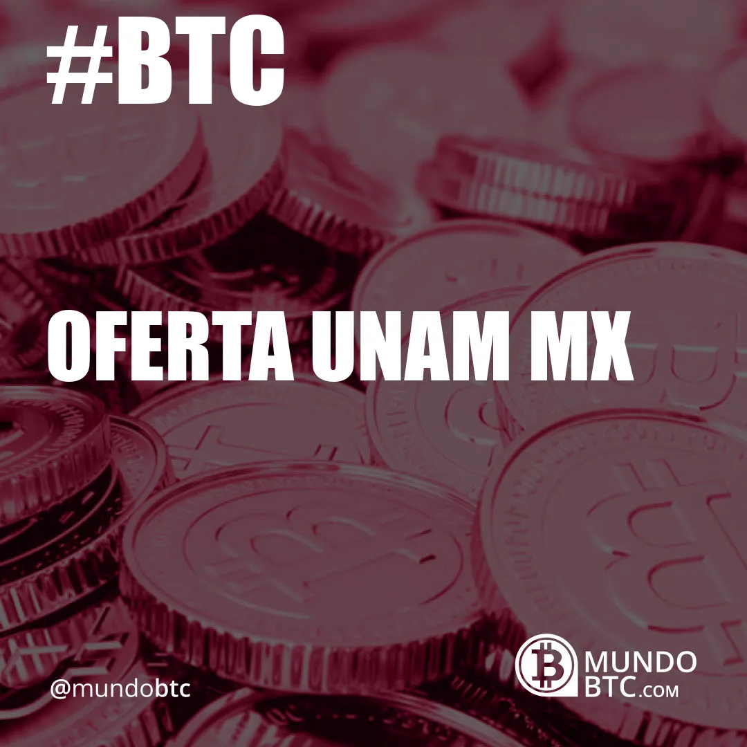 Oferta Unam Mx